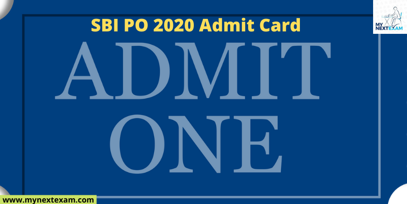 SBI PO 2020 Admit Card Is Releasing Soon