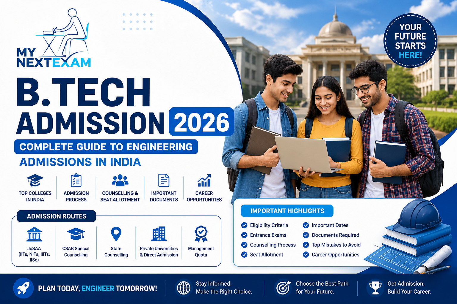 B.Tech Admission 2026: Complete Guide to Engineering Admissions in India