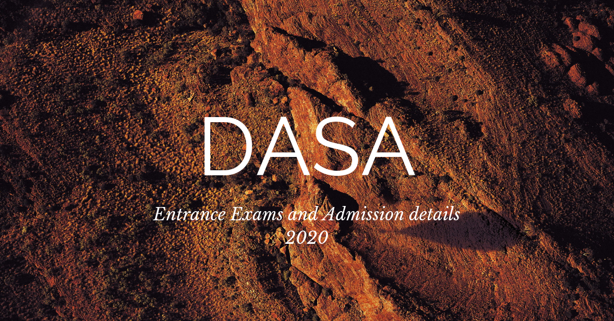 DASA 2020 Direct Admission of Students Abroad Application, Dates