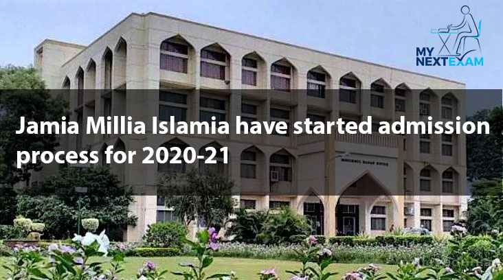 Jamia Millia Islamia have started admission process for 2020-21